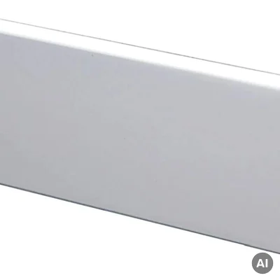 Listwa przypodłogowa Prestige Decor L8/1 RAL9003, L8/1 - RAL9003-16-2070