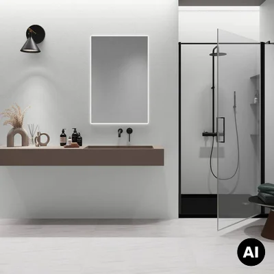 Panele ścienne Mono White 512C, 5905167882436