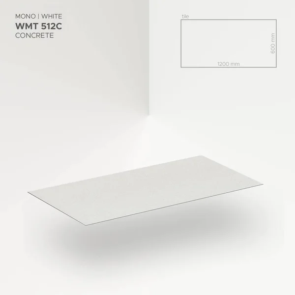 Panele ścienne Mono White 512C, 5905167882436 - 4