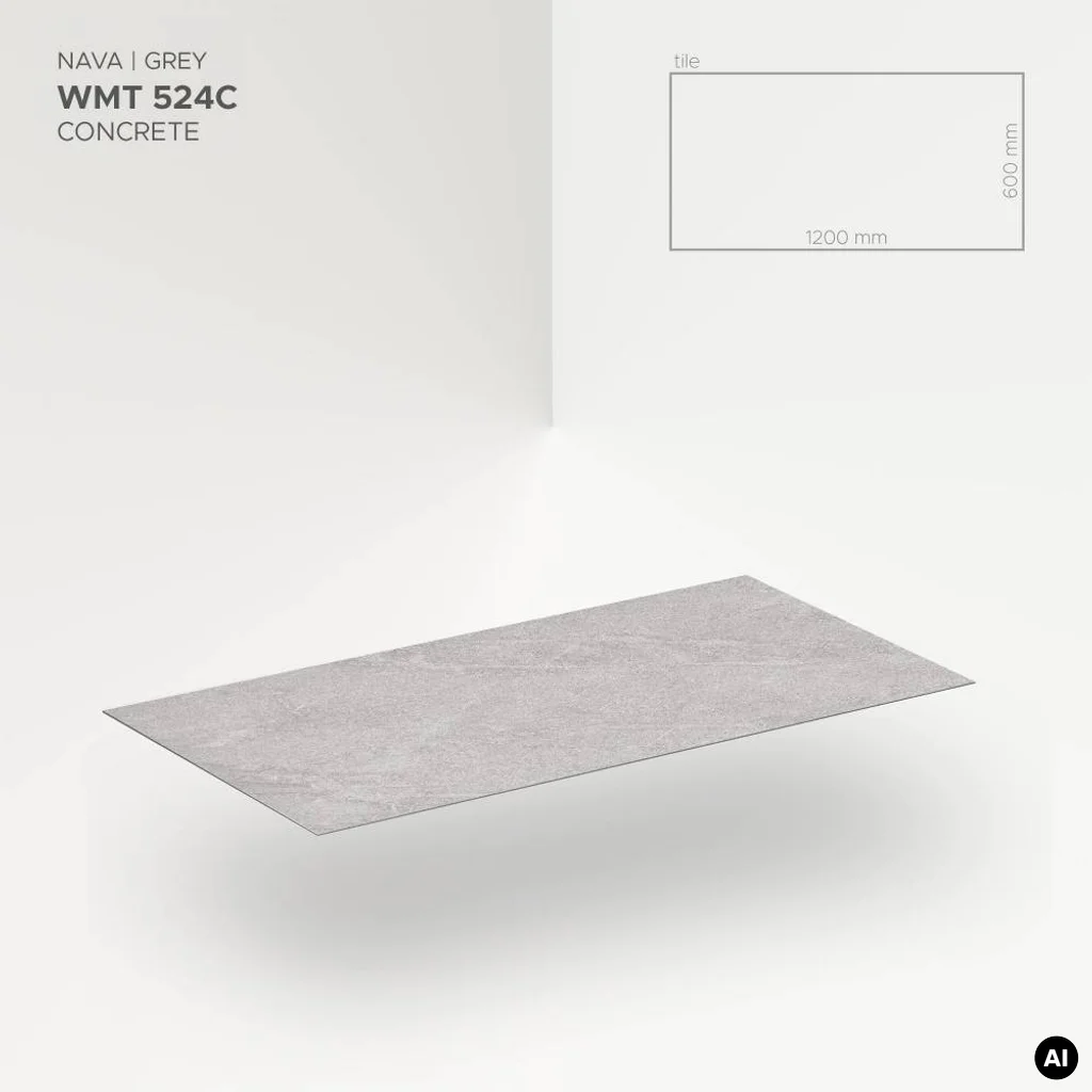 Panele ścienne Nava Grey 524C, 5905167882375, Panele ścienne, Raw Concrete, Modee