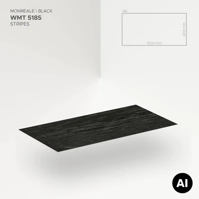 Panele ścienne Monreale Black 518S, 5905167882511