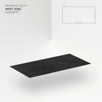 Panele ścienne Monreale Black 518C, 5905167882320