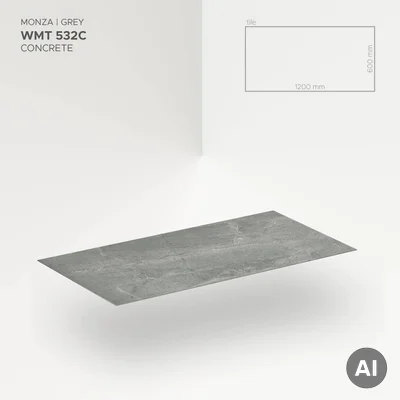 Panele ścienne Monza Grey 532C, 5905167882344
