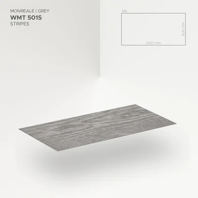 Panele ścienne Monreale Grey 501S, 5905167882504