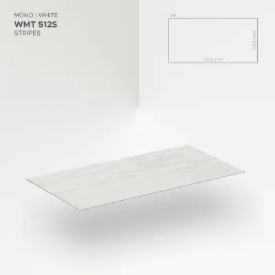 Panele ścienne Mono White 512S, 5905167882580