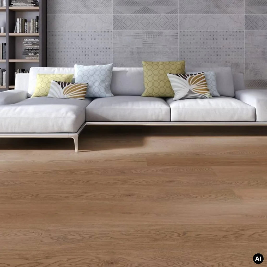 Podłoga dewniana Dąb Mandel Calm 10.3 mm TAK, 78852, Podłoga drewniana, Plank 1400 Plus, Weitzer Parkett