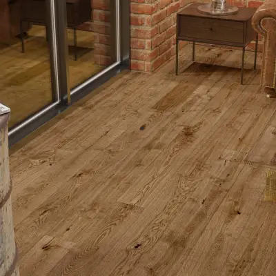 Dąb Europejski 1-lamelowy Brąz Wędzony BC8-DBE1-L05-W2R-J14180-I 14 mm