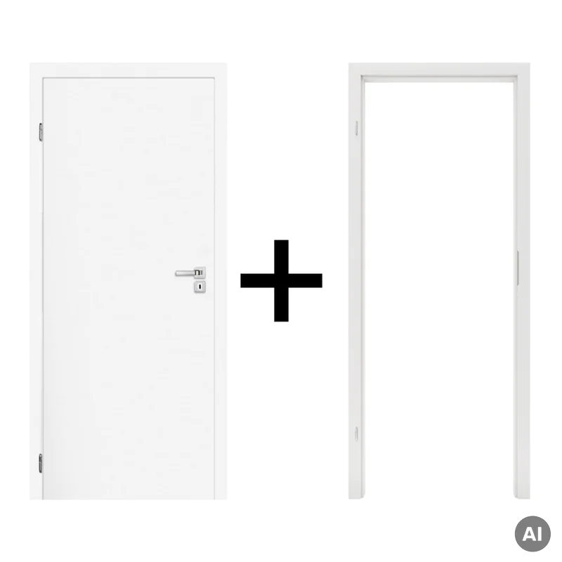 Komplet drzwi + ościeżnica Norma Decor 1 Lewe 70 cm Przylg