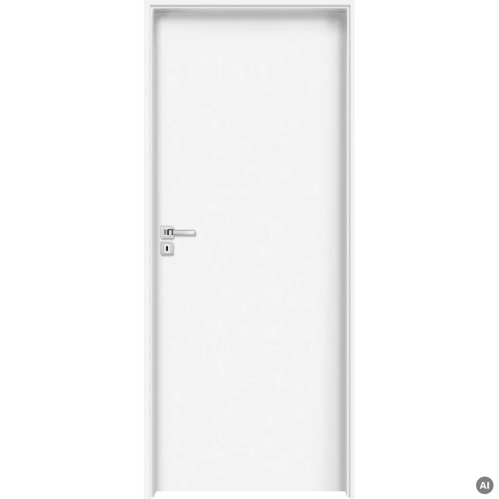 Komplet drzwi + ościeżnica Norma Decor 1 Lewe 70 cm Przylgowe, 100051757, 100054206, Komplet drzwi + ościeżnica, Norma Decor, Invado