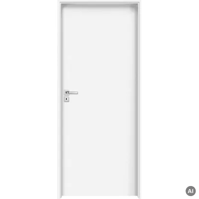 Komplet drzwi + ościeżnica Norma Decor 1 Lewe 70 cm Przylgowe, 100051757, 100054206