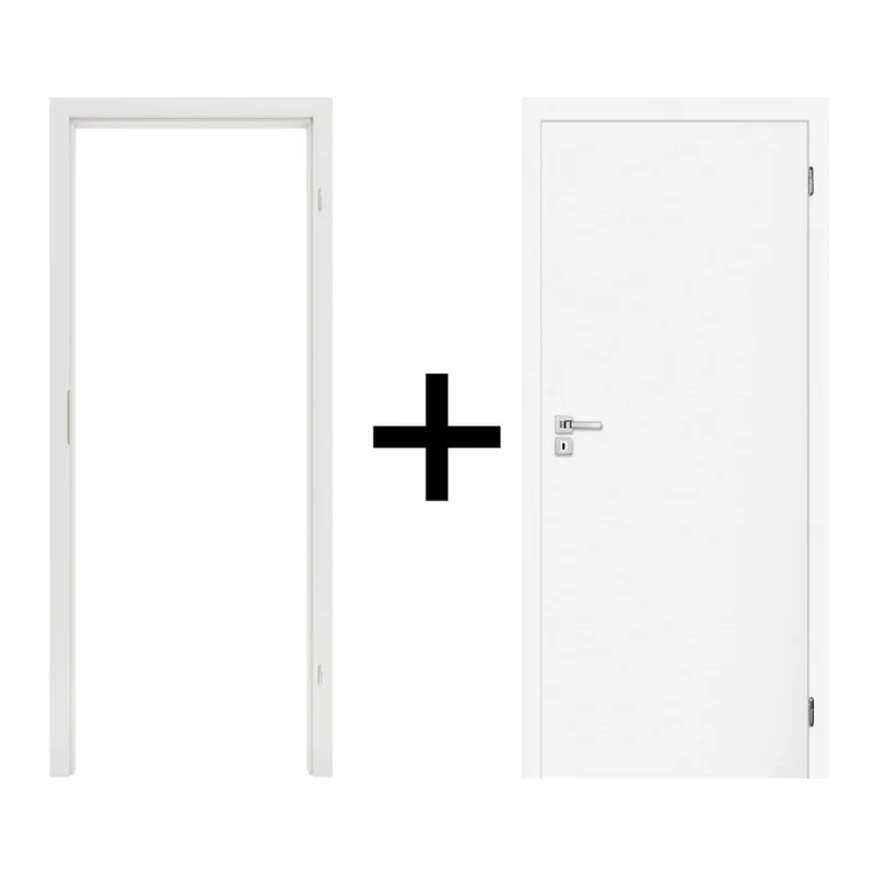 Komplet drzwi + ościeżnica Norma Decor 1 Prawe 70 cm Przyl