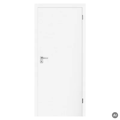 Komplet drzwi + ościeżnica Norma Decor 1 Prawe 70 cm Przylgowe, 100054265, 100054225