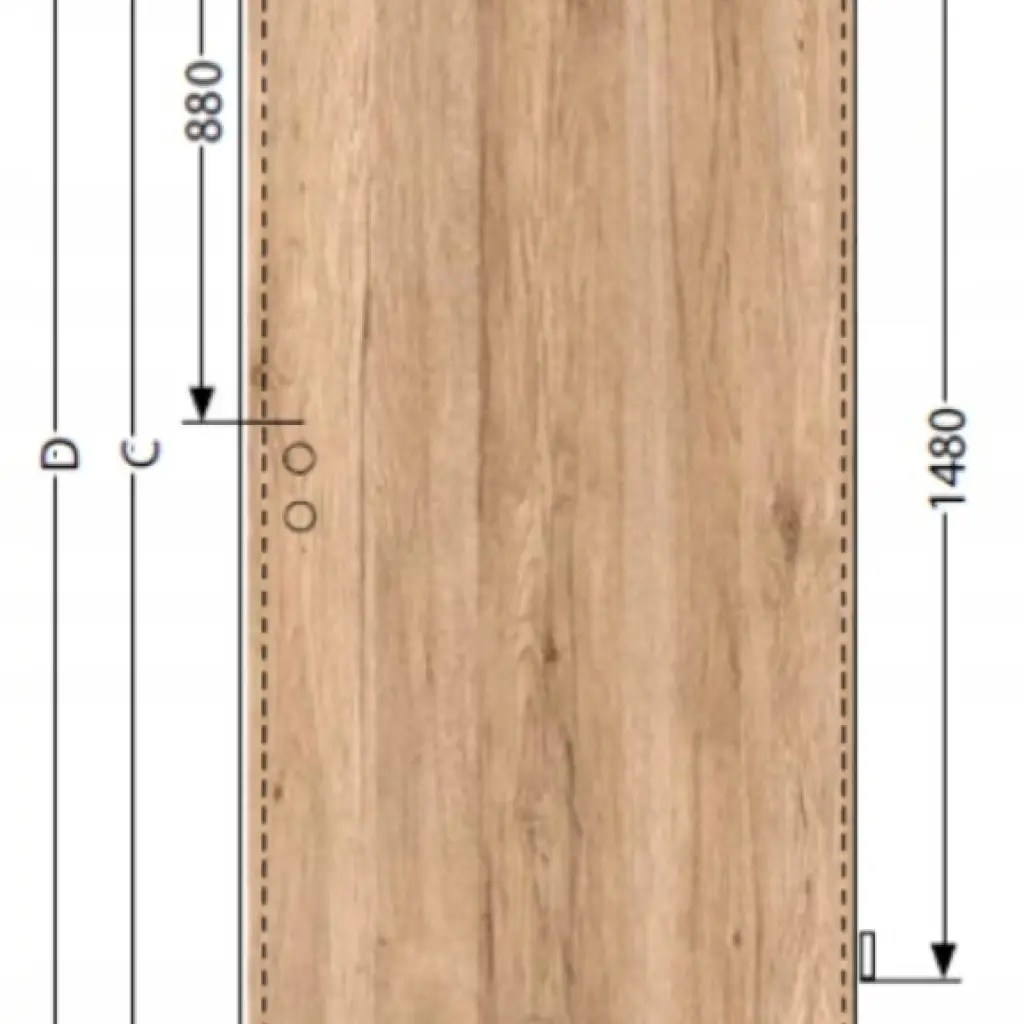 Komplet drzwi + ościeżnica Norma Decor 1 Prawe 70 cm Przylgowe, 100054265, 100054225, Komplet drzwi + ościeżnica, Norma Decor, Invado