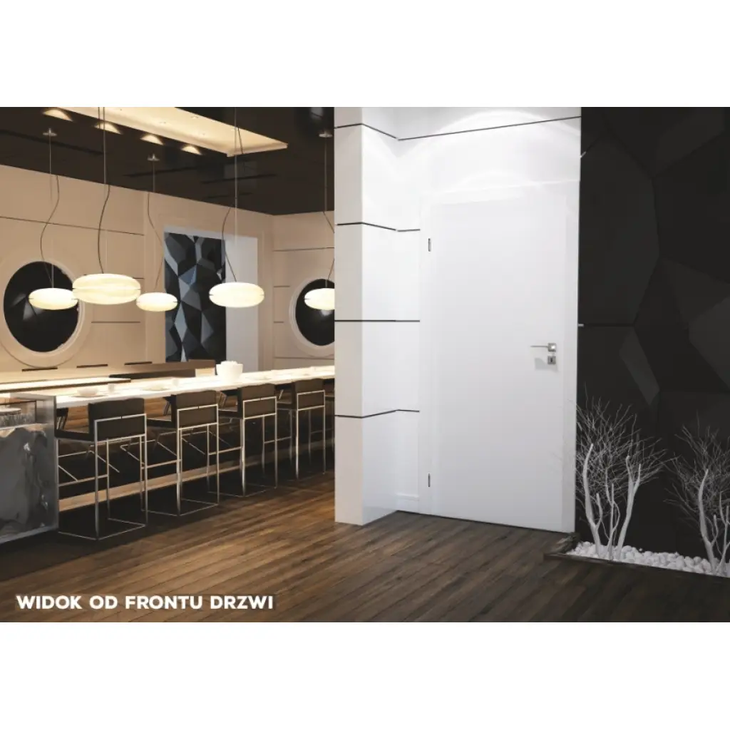 Komplet drzwi + ościeżnica Norma Decor 1 Lewe 80 cm Przylgowe, 100051764, 100054242, Komplet drzwi + ościeżnica, Norma Decor, Invado