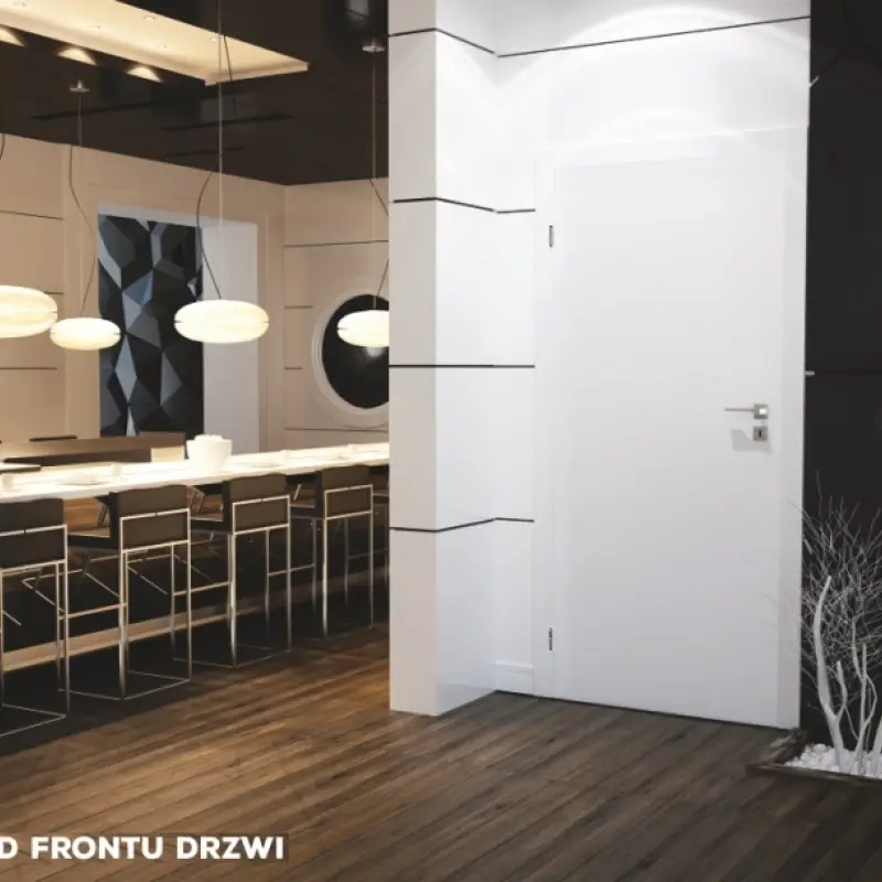 Komplet drzwi + ościeżnica Norma Decor 1 Lewe 80 cm Przylg