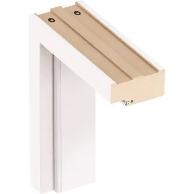 Komplet drzwi + ościeżnica Norma Decor 1 Lewe 80 cm Przylgowe, 100051764, 100054242