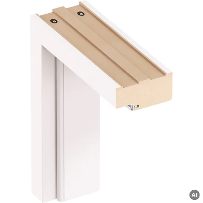 Komplet drzwi + ościeżnica Norma Decor 1 Prawe 80 cm Przylgowe, 100051760, 100054245