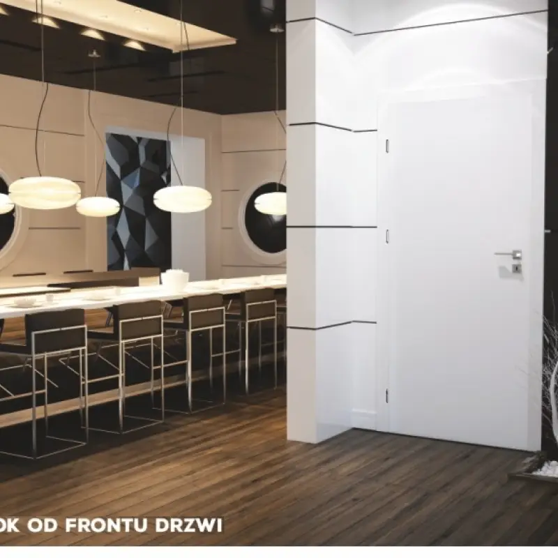 Komplet drzwi + ościeżnica Norma Decor 1 Lewe 90 cm Przylg