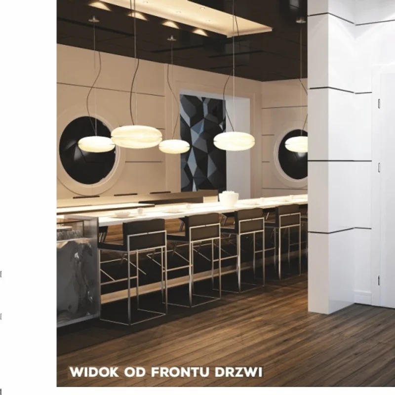 Komplet drzwi + ościeżnica Norma Decor 1 Lewe 90 cm Przylg