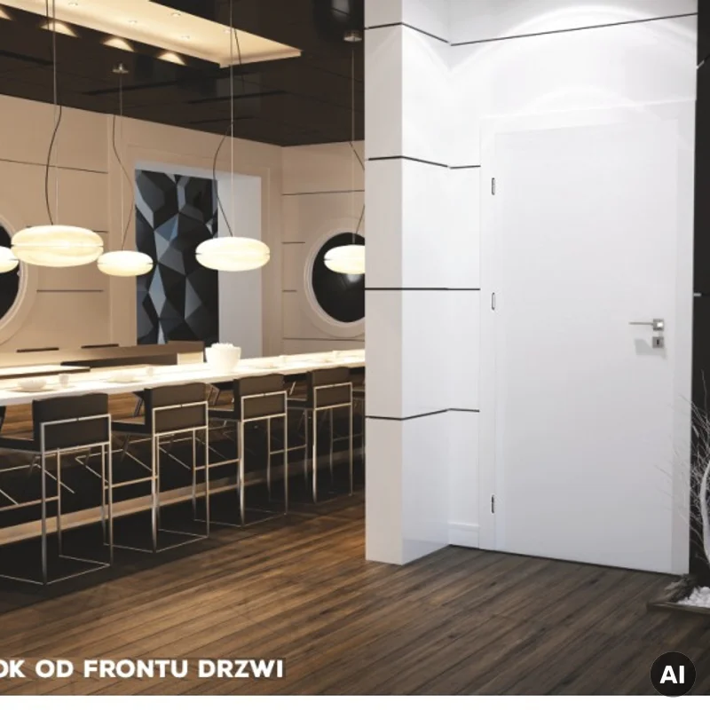 Komplet drzwi + ościeżnica Norma Decor 1 Lewe 90 cm Przylg