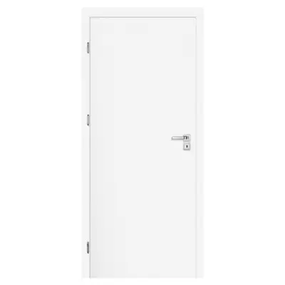 Komplet drzwi + ościeżnica Norma Decor 1 Lewe 90 cm Przylgowe, 100038380, 100054271