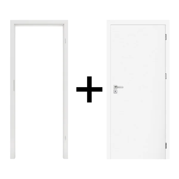 Komplet drzwi + ościeżnica Norma Decor 1 Prawe 90 cm Przyl