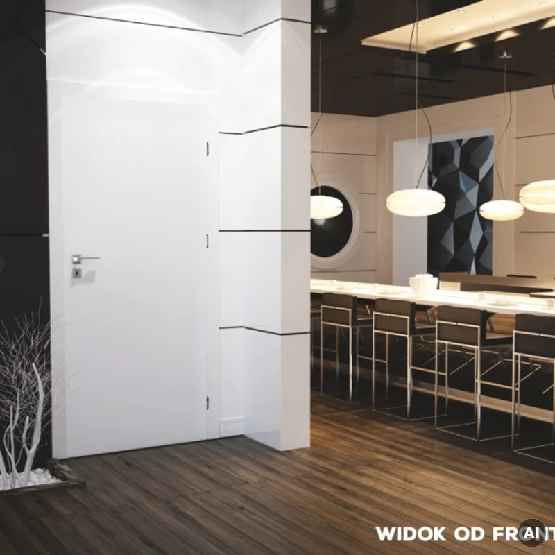 Komplet drzwi + ościeżnica Norma Decor 1 Prawe 90 cm Przyl
