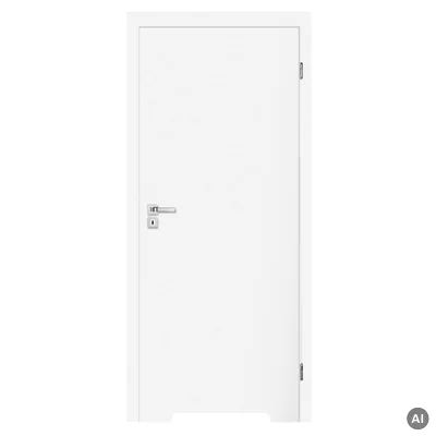 Komplet drzwi + ościeżnica Norma Decor 1 Prawe 70 cm Przylgowe z podcięciem wentylacyjnym, 100054326, 100054225