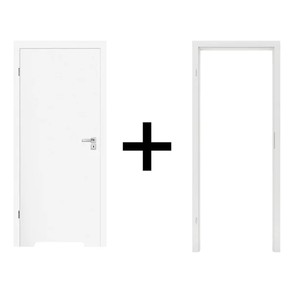 Komplet drzwi + ościeżnica Norma Decor 1 Lewe 80 cm Przylg