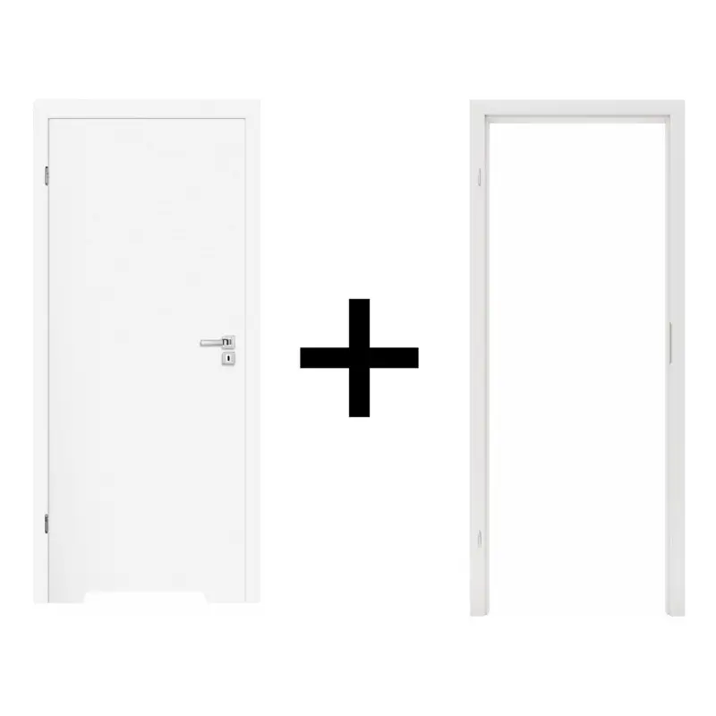 Komplet drzwi + ościeżnica Norma Decor 1 Lewe 80 cm Przylg