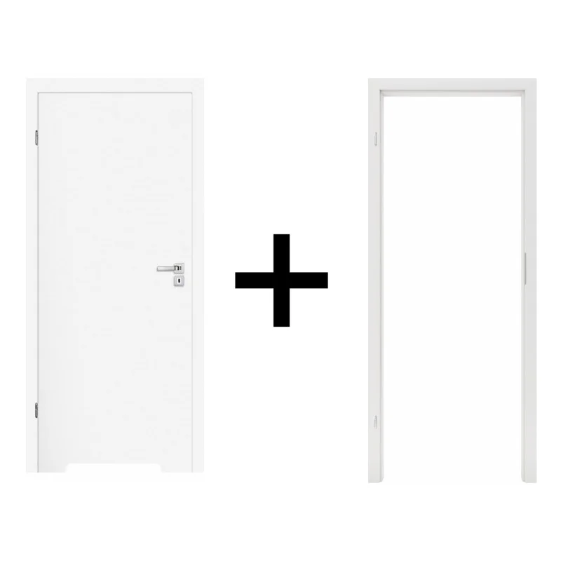 Komplet drzwi + ościeżnica Norma Decor 1 Lewe 80 cm Przylg