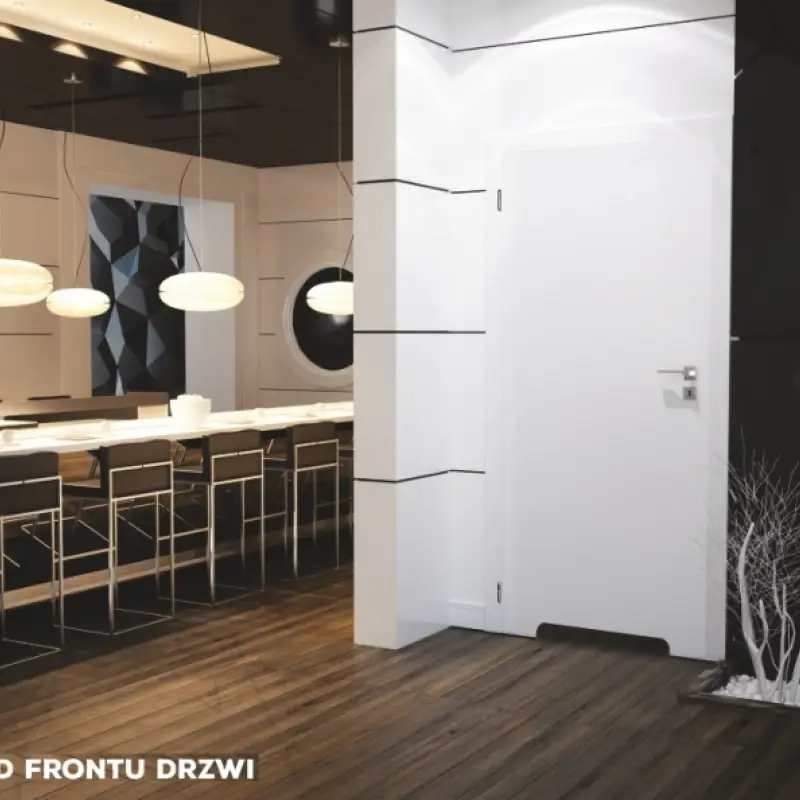 Komplet drzwi + ościeżnica Norma Decor 1 Lewe 80 cm Przylg