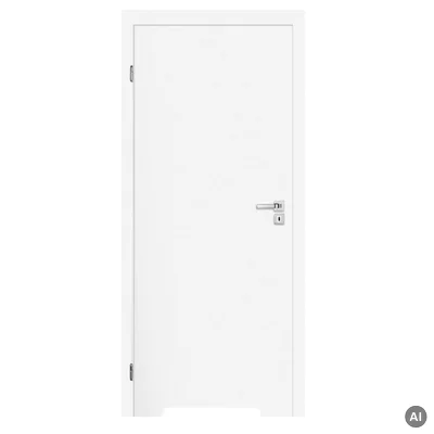 Komplet drzwi + ościeżnica Norma Decor 1 Lewe 80 cm Przylgowe z podcięciem wentylacyjnym, 100054344, 100054242