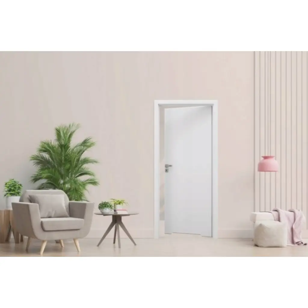 Komplet drzwi + ościeżnica Norma Decor 1 Lewe 80 cm Przylgowe z podcięciem wentylacyjnym, 100054344, 100054242, Komplet drzwi + ościeżnica, Norma Decor, Invado