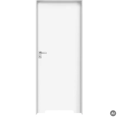 Komplet drzwi + ościeżnica Norma Decor 1 Lewe 80 cm Przylgowe z podcięciem wentylacyjnym, 100054344, 100054242