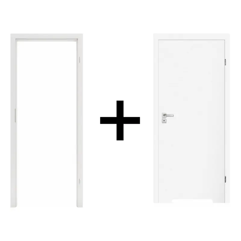 Komplet drzwi + ościeżnica Norma Decor 1 Prawe 80 cm Przyl