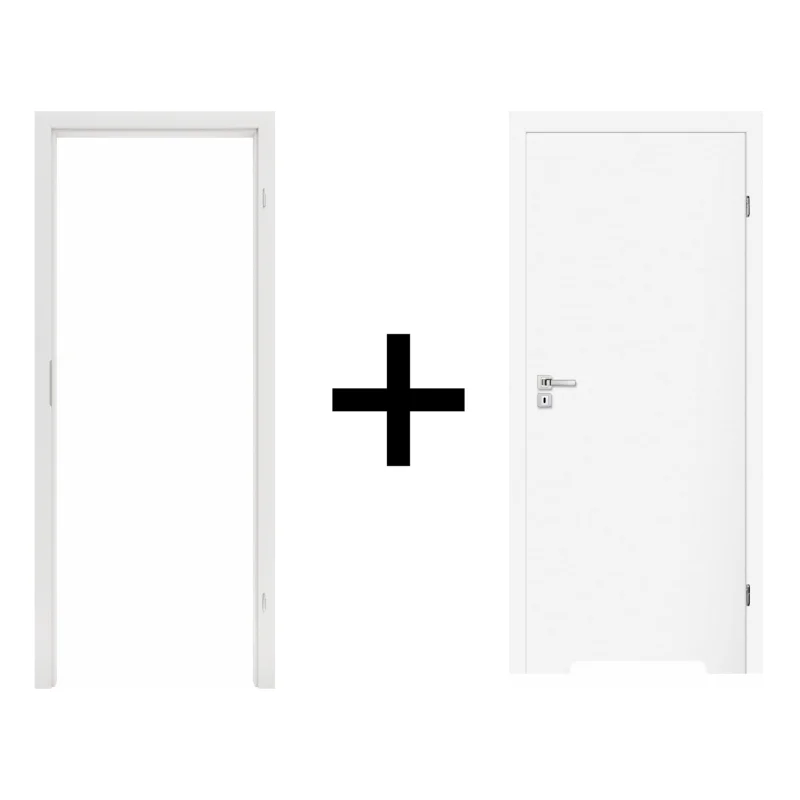 Komplet drzwi + ościeżnica Norma Decor 1 Prawe 80 cm Przyl