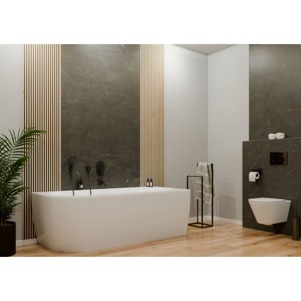 Płyta ścienna Monreale Black 518C, 5905167881934, Panele ścienne, Stone Essence Slab, Modee