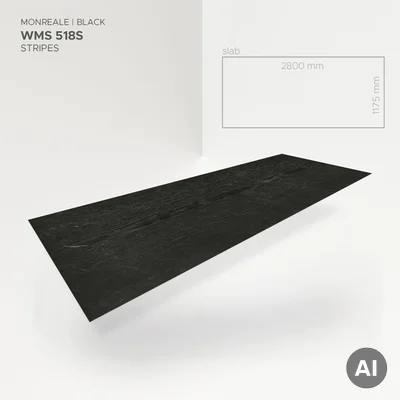 Płyta ścienna Monreale Black 518S, 5905167882122