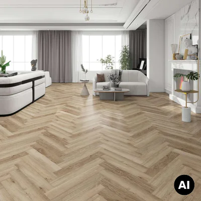Panele winylowe SPC ze zintegrowanym podkładem Jodełka Harmony Klasa 34 6 mm, PAN000357