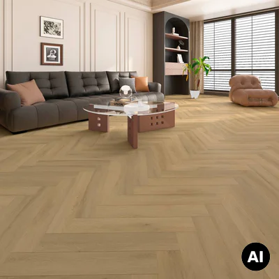 Panele winylowe SPC ze zintegrowanym podkładem Jodełka Vibrance Klasa 34 6 mm, PAN000353