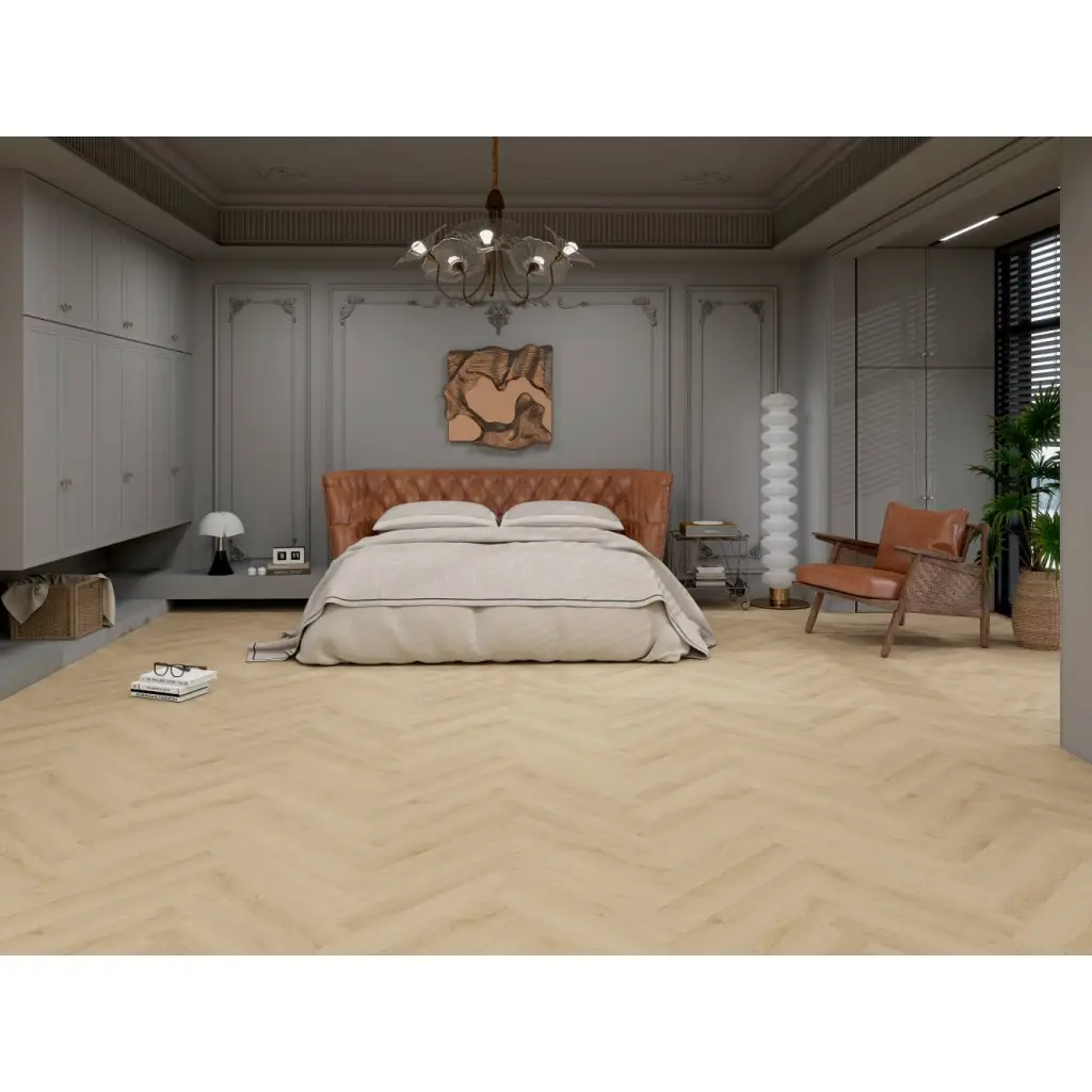 Panele winylowe SPC ze zintegrowanym podkładem Jodełka Serene PAN000349 Klasa 34 6 mm, Panele winylowe, Metamorphose 6.0, Metamorphose