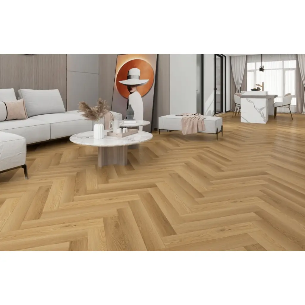 Panele winylowe SPC ze zintegrowanym podkładem Jodełka Vogue PAN000365 Klasa 34 6 mm, Panele winylowe, Metamorphose 6.0, Metamorphose