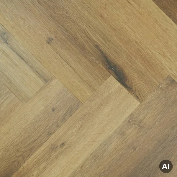 Panele winylowe SPC ze zintegrowanym podkładem Jodełka Del