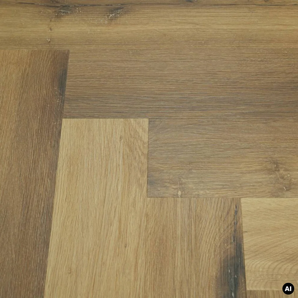 Panele winylowe SPC ze zintegrowanym podkładem Jodełka Delux Klasa 34 6 mm, PAN000367, Panele winylowe, Metamorphose 6.0, Metamorphose