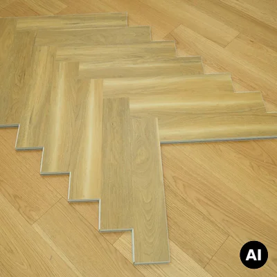 Panele winylowe SPC ze zintegrowanym podkładem Jodełka Classique Klasa 34 6 mm, PAN000369