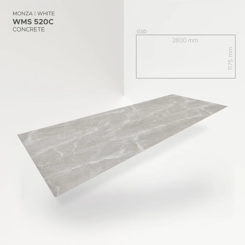 Płyta ścienna Monza White 520C, 5905167881941, Panele ścienne, Stone Essence Slab, Modee