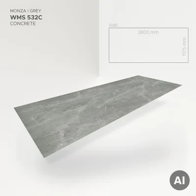 Płyta ścienna Monza Grey 532C, 5905167881958