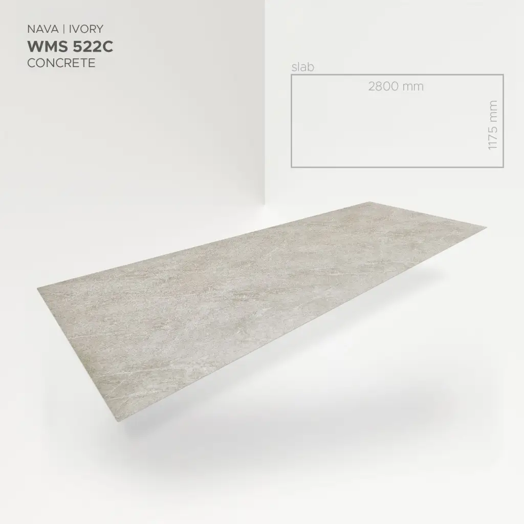 Płyta ścienna Nava Ivory 522C, 5905167881972, Panele ścienne, Raw Concrete Slab, Modee