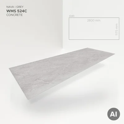 Płyta ścienna Nava Grey 524C, 5905167881989